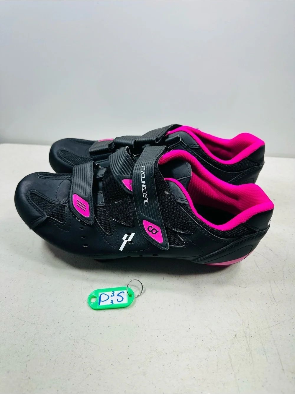 CyclingDeal Bicycle Road Bike Universal Cleat Mount Women's Cycling Shoes sz 8,5
